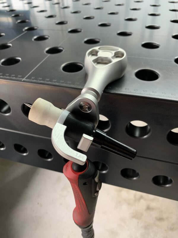 wig brennerhalter tig torch holder klatsche gbrotec schweißen schweißzubehör engineering cnc zerspanung schweißbrennerhalter abicor binzel 100
