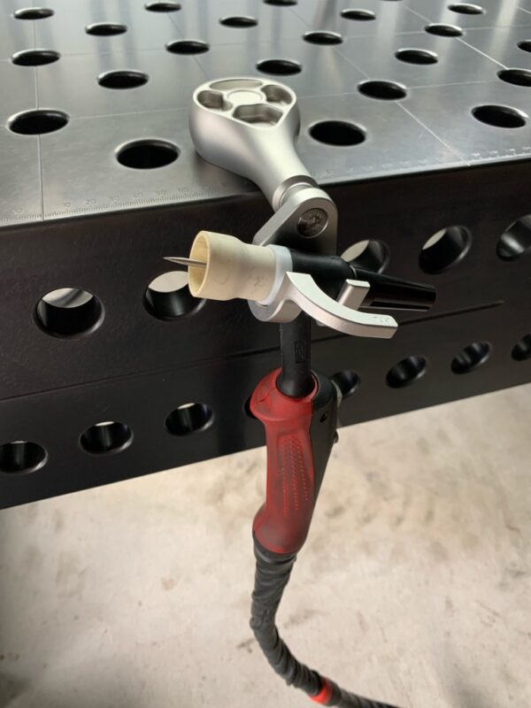 wig brennerhalter tig torch holder klatsche gbrotec schweißen schweißzubehör engineering cnc zerspanung schweißbrennerhalter abicor binzel 101